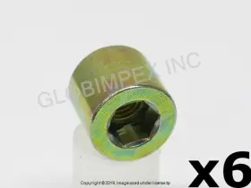 999-085-001-02 O.e.m. For Porsche 1965-1998 Barrel Nut Exhaust Mainfold 6 Warranty