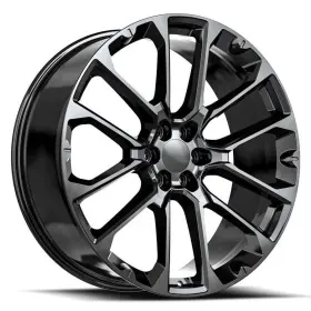G40-24105031gb Oe Revolution G-40 Wheels 24x10 31 6x139.7 78.1 Black Rims Set Of 4