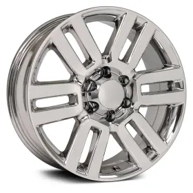 9507900 Oe Wheels For Toyota Tacoma 01-18 6 V-spoke Chrome 20x7 Alloy Factory Wheel Replica