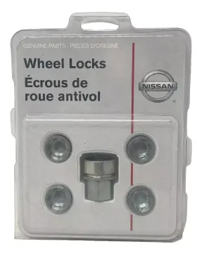 999w2-vr000 Oem New Infiniti Fx35 Fx45 Fx50 Factory Wheel Locks 2003-2011 999w2vr000