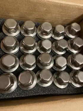 Vplww0142 Oem Chrome Range Rover Land Lug Nuts Set Of 20