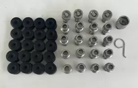Oem Vw 001 812 Wheel Lug Bolt Set Ball Seat 14x1.5x27mm Locks Tools Caps Mk8 Golf Gti R