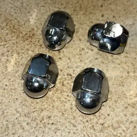 M12x1.25 Oem Wn-076-b 4-qty Chrome Factory Wheel Lug Nuts Subaru Forester Impreza Acorn