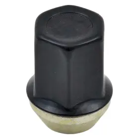 A9550109 Oer For Hyundai Santa Fe 01-15 Black Cone Seat Flat Top Capped Lug Nut