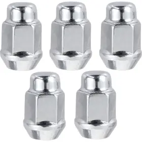 716201 Oer Authorized 7/16 Inch -20 Acorn Lug Nut Set 5 Pieces Chrome