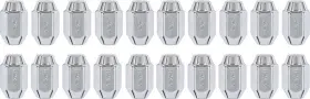 Wk8120 Oer Authorized 7/16-20 Lug Nut Set 13/16 Acorn Chrome Hex Head Style 20-piece