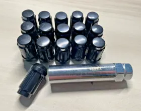 3cfd-4b Orion Motor Tech Lot Of 16 M10x1.25 Lug Nuts Atv Compatible With Honda Kawasaki