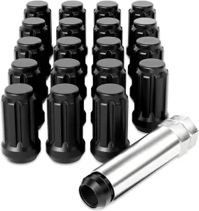 Nut000200 Orion Motor Tech M12x1.5 Lug Nuts 12x1.5mm Wheel Black