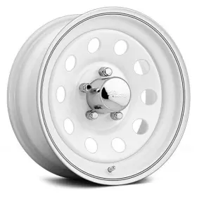 55w-6580-1 Pacer Wheels 55w White 16x6 8x165.1 Wheel Single Rim