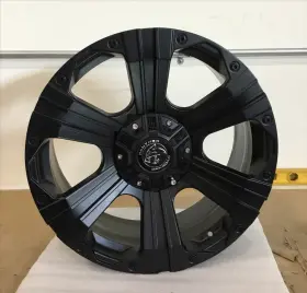 902290050 Panther Offroad 15fbm 902 Black 20x9 5x139.7 15 Wheel Single Rim