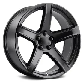209sb-2959015 Performance Replicas 209 Wheel 20x9.5 15 5x114.3 71.5 Black Single Rim
