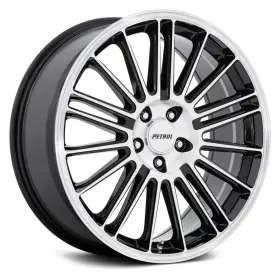 Pe001bd19801540 Petrol P1d Wheel 19x8 40 5x114.3 72.56 Black Single Rim