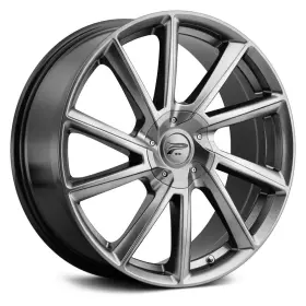 466-2807g Platinum 40 466g Mystic Wheel 20x8.5 5x120.65 74.1 Graphite Single Rim