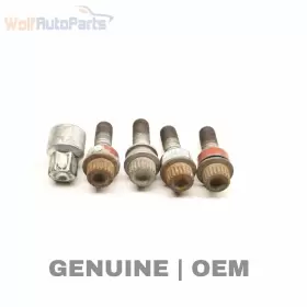 95836105710 Porsche 2011-2014 Cayenne - Locking Lug Nut / Bolt Set With Key