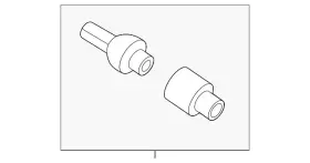971-698-030-b Porsche Genuine 2019-2023 - Anti-theft Protection For Wheels