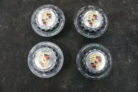 992407139 Porsche Set Central Locking Center Wheel Lug Hub Cap 911 Turbo S 2021