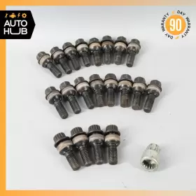 Wht004676a Porsche 11-23 Cayenne Panamera Taycan Wheel Rim Lug Nut Bolt Set Of 20 Oem