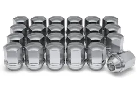 Pl.1710d Prime Lugs 24 Pack 9/16 Inch -18 Lug Nuts For Dodge And Ram Factory Style Solid Piece Chrome