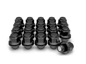 Pl.5306bk Prime Lugs 20 Pack M12x1.25 Lug Nuts For Select Nissan Infiniti Factory Style Med Mag Black