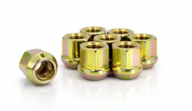Pl.wn06307 Prime Lugs 32 Pack 12x1.5 Zinc Gold Lug Nuts Oem Factory Style For Ford Lincoln Chrysler