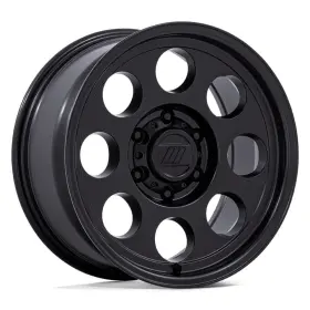 Pa201mx16806800 Pro Comp Wheels Pa201 Heritage Wheel 16x8 6x139.7 106.1 Black Single Rim