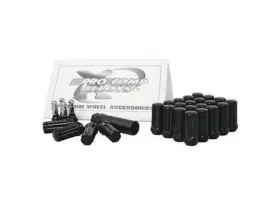 11134b Procomp Alloy 24pc Black 12x1.5 Spline 6-lug Kit