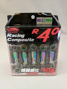 Krc01n Project Kics 12x1.50 R40 Lug Nuts - Neo Chrome 20 Pcs Open Box