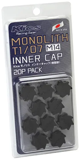 Pjkwcmf4k Project Kics M14 Monolith Cap Black Only Works For Lugs 20 Pcs