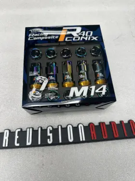 Ria15nk Project Kics R40 Iconix Neo Forged Lug Nuts 14x1.25 Pack Of 20 Genuine Ship Now