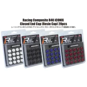 Wcif3w Project Kics 12x1.25 R40 Iconix Plastic Caps White 20 Pieces