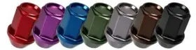 Wkic36k Project Kics 12x1.25 Black Leggdura Racing Lug Nuts - 16 Pcs