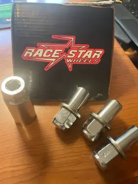 601-1432-10 Race Star Wheels Closed End Lug Nuts 10 14mmx1.50 #601-1432-10
