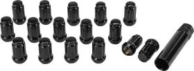 Rlug-cs19b Raceline Wheels Lug Nuts - Spline Socket 12 Mm X 1.25 Inch With