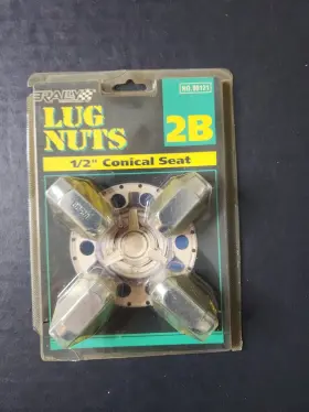 90121 Rally Lug Nuts 1/2 Inch Conical Tapered Seats 2b Cold Forged Set Of 4 Item #