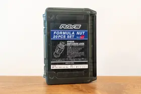 Rays 7414000012005 In Stock/usa Formula Nut Set L45 Fn-ii - M12 X 1.25 Black 20 Lugs