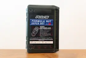 Rays 7414000012008 In Stock/usa Formula Nut Set L45 Fn-ii - M12 X 1.25 Red 20 Lugs