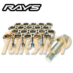 W12150gtc Rays / Volk Racing 20 Pcs Gtc Gt-c Av3 Wheel Special Lug Nuts Key 12x1.5 Chrome U