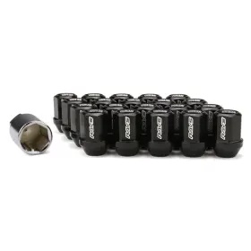 Wdura3212150b Rays Dura Lug Nut And Lock Set L32 Black 12x1.5 20pc With Locks