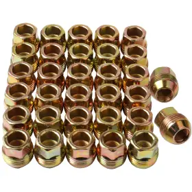 Hy-n006-32 Reeauto Set Of 32 14mmx1.5 Oem Factory 8 Lug Wheel Nuts Replacement For Sliverado Sierra