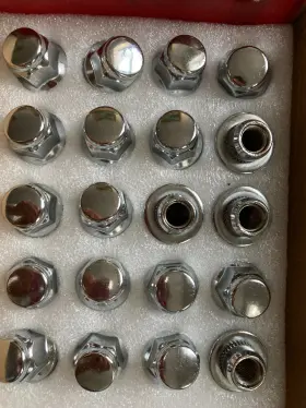 Hy-n014-20 Reeauto 12x1.5 Lug Nuts 20 Pcs Chrome Closed End Mag W Washer Tacoma Lexus