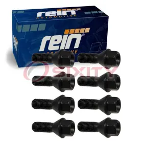 C649 Rein 70-63 8 Pc Rear Wheel Lug Bolts For 1985-1999 Bmw 318i 1.8l 1.9l L4 Tire Wq