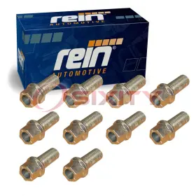 Rein Sx-195g 10 Pc Rear Wheel Lug Bolts For 2008-2009 Volkswagen Gti 2.0l L4 Tire Ik