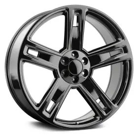 Rt18-2290xx24rgb Replica Tech Rt-18 Wheels 22x9 24 6x139.7 106.1 Black Rims Set Of 4