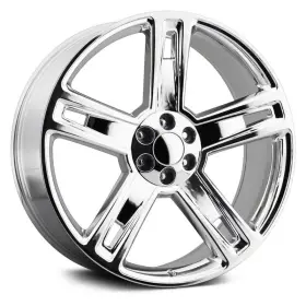 Rt18-2610xx24rch Replica Tech Rt-18 Wheels 26x10 24 6x139.7 106.1 Chrome Rims Set Of 4
