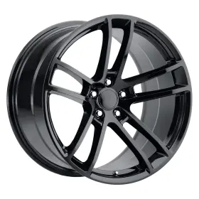 Rt2-2095hh15egb Replica Tech Rt-2 Wheels 20x9.5 15 5x114.3 71.6 Black Rims Set Of 4