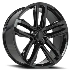 Repc182096139 Replicas By Luxxx 24d-a Rep C18 Wheels 20x9 24 6x139.7 78.1 Black Rims Set Of 4