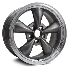 Aly03448u30n Replikaz For Ford Mustang 94-04 Alloy Factory Wheel 5-spoke Painted Charcoal Face W A