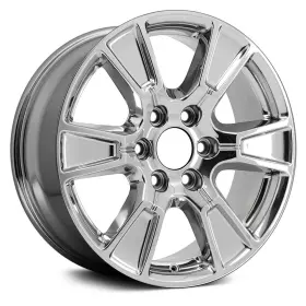 Aly03998u95n Replikaz For Ford F-150 15-17 6 I-spoke Chrome 18x7.5 Alloy Factory Wheel Replica