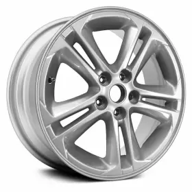 Aly05748u20n Replikaz 5 Double-spoke Silver 16x7 41 5x105 Wheels Set Of Rims