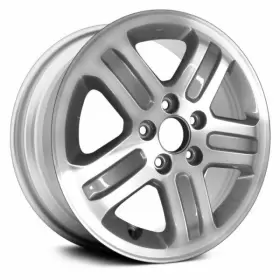 Aly63849u20n Replikaz 5-spoke Silver 16x6.5 45 5x114.3 Wheel Single Rim